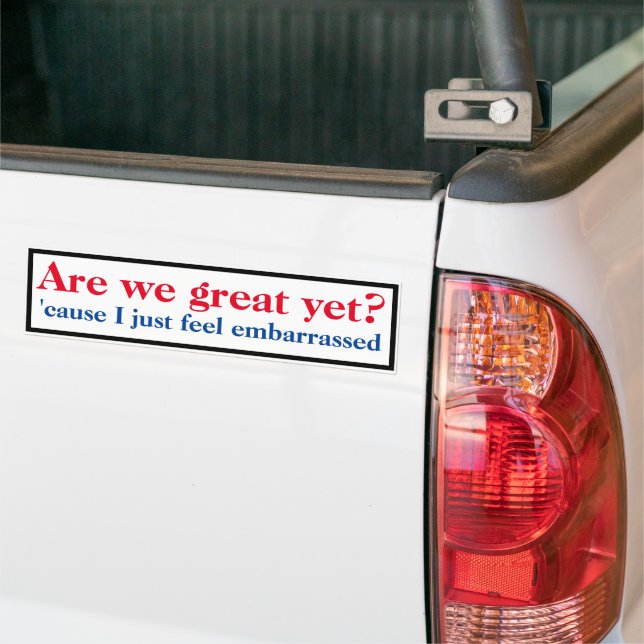 Autocollant De Voiture Sommes-nous encore grands (Sur camion)