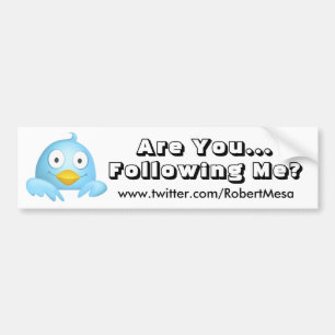 Autocollant De Voiture Sont YouFollowing je de butoir