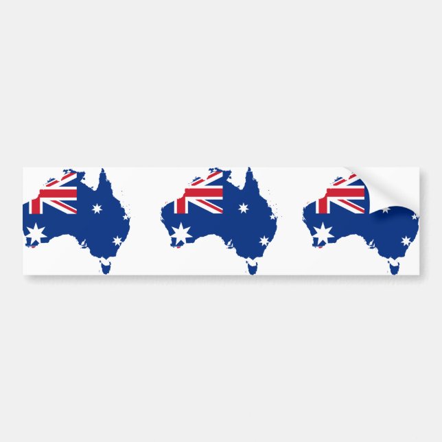 Autocollant De Voiture Souche de l'Australie, Australie (Devant)