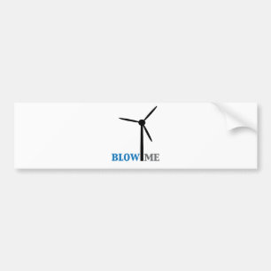 Autocollant De Voiture soufflez-moi turbine de vent