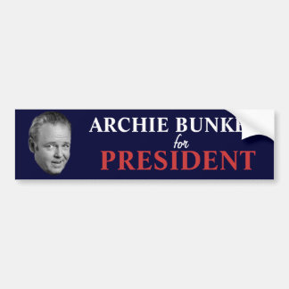 Autocollant De Voiture Soute d'archie pour le Président adhésif pour