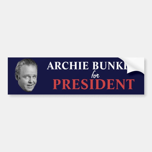 Autocollant De Voiture Soute d'archie pour le Président adhésif pour (Devant)