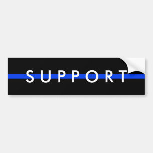 Autocollant De Voiture SOUTENIR LE Sticker Bumper DE LA POLICE