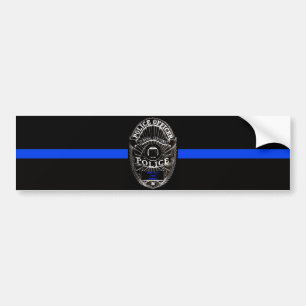 Autocollant De Voiture SOUTENIR LE Sticker Bumper DE LA POLICE