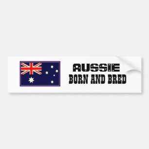 AUTOCOLLANT DE VOITURE SOUTENU AUSTRALIEN ET MULTIPLIÉE