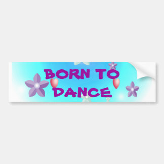Autocollant De Voiture Soutenu pour danser TODANCE SOUTENU