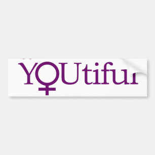 Autocollant De Voiture Soyez adhésif pour pare-chocs de YOUtiful