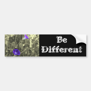Autocollant De Voiture Soyez différent Sticker pare-chocs Inspirationnel