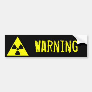 Autocollant De Voiture spectre Warning