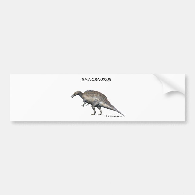 Autocollant De Voiture Spinosaurus (Devant)