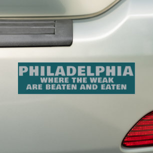 AUTOCOLLANT DE VOITURE SPORTS PHILADELPHIQUES