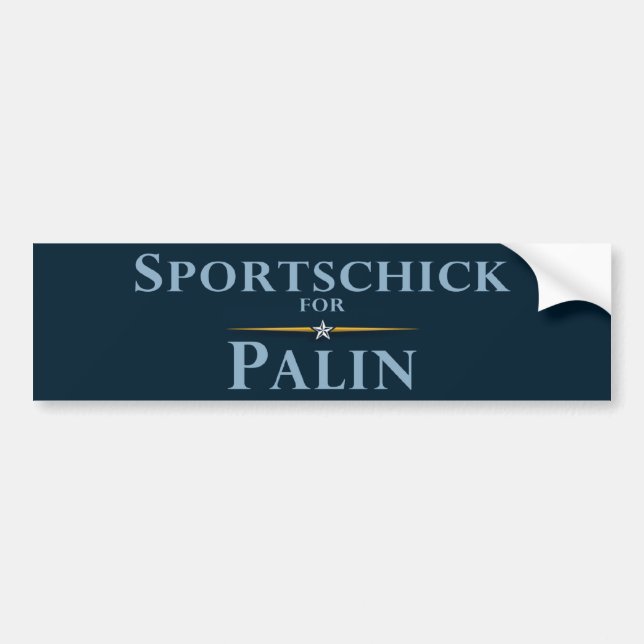 Autocollant De Voiture Sportschicks pour Palin (Devant)