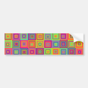 Autocollant De Voiture Squares