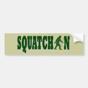 Autocollant De Voiture Squatchin