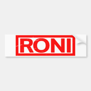 Autocollant De Voiture Stamp Roni
