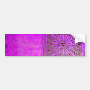 Autocollant De Voiture STAR DU MATIN Violet violet, Monogramme