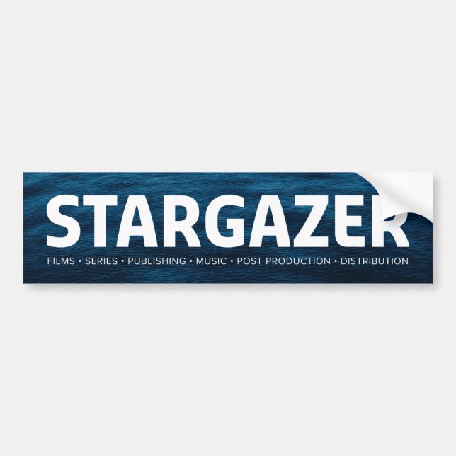 Autocollant De Voiture Stargazer Corp (Devant)