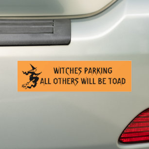 Autocollant De Voiture Stationnement des sorcières