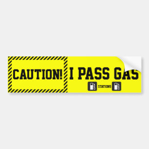Autocollant De Voiture Stations service de Pas d'adhésif pour pare-chocs