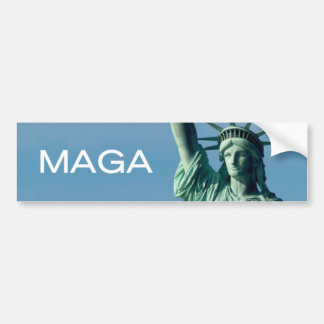 Autocollant De Voiture Statue d'adhésif pour pare-chocs de Libery MAGA