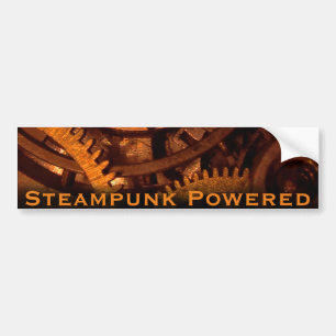 Autocollant De Voiture Steampunk a actionné l'adhésif pour pare-chocs