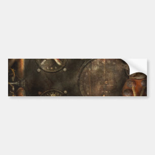 Autocollant De Voiture Steampunk - vérifiez votre pression