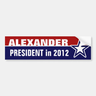 Autocollant De Voiture Stewart Alexander en 2012