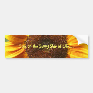 Autocollant De Voiture Sticker à tambour de tournesol latéral ensoleillé