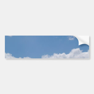Autocollant De Voiture Sticker Arrière - plan Ciel bleu nuageux