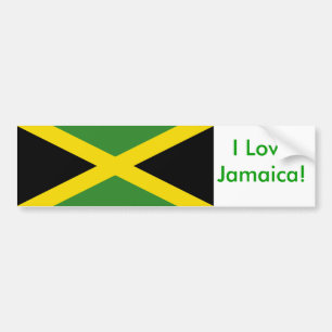 Autocollant De Voiture Sticker avec Drapeau de Jamaïque