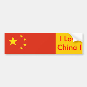 Autocollant De Voiture Sticker avec drapeau de la Chine