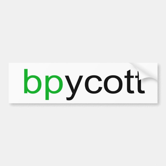 Autocollant De Voiture Sticker Bocott BP Bumper (Devant)