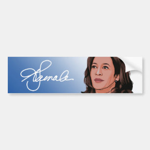 AUTOCOLLANT DE VOITURE STICKER BOULON DE SIGNATURE KAMALA