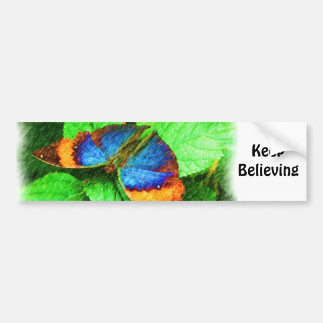 Autocollant De Voiture Sticker Bumper Inspirationnel (Devant)