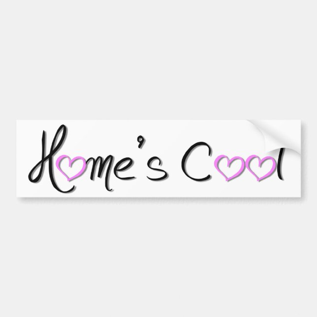 Autocollant De Voiture Sticker Cool pour pare-chocs de la maison (Devant)