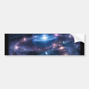 Autocollant De Voiture Sticker Cosmos Bumper