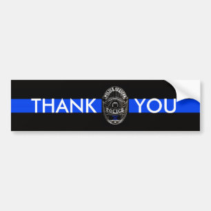 Autocollant De Voiture STICKER DE LA POLICE Merci