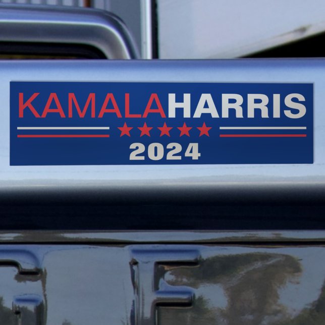 Autocollant De Voiture Sticker de pare-chocs bleu de campagne Kamala Harr (Créateur téléchargé)