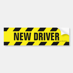 Autocollant De Voiture Sticker de pare-chocs de nouveau pilote