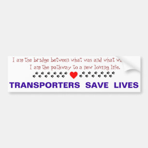 Autocollant De Voiture Sticker de pare-chocs de transport