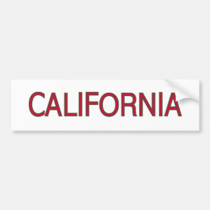 Autocollant De Voiture Sticker de pare-chocs en Californie