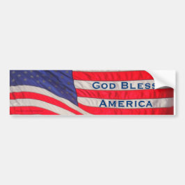 Autocollant De Voiture Sticker de pare-chocs God Bless America