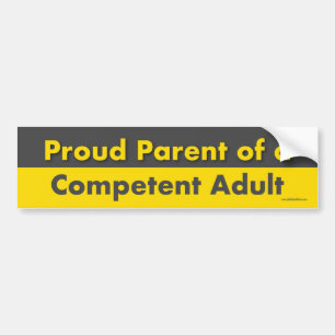 Autocollant De Voiture Sticker de pare-chocs parent fier
