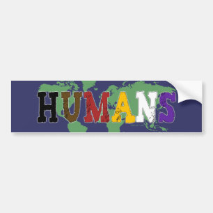 Autocollant De Voiture Sticker de pare-chocs pour humains