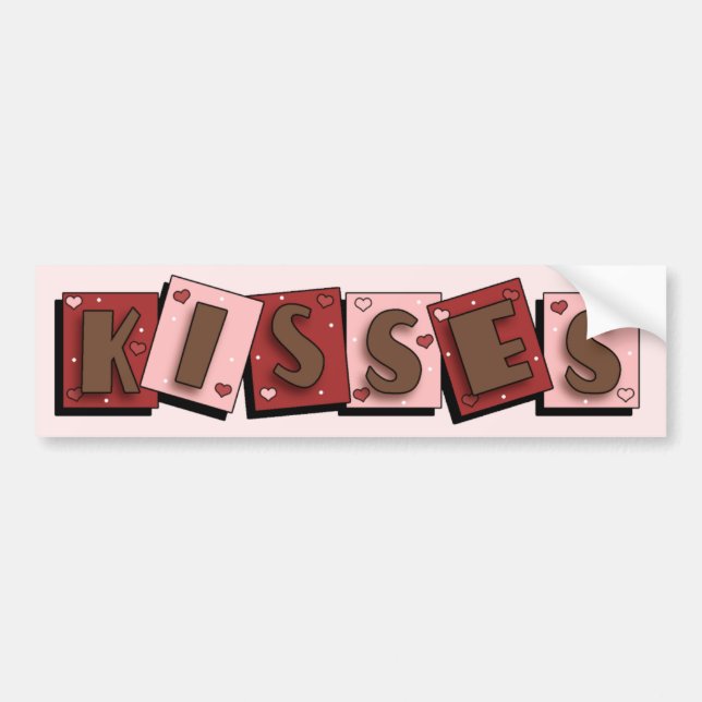 Autocollant De Voiture Sticker de pare-chocs pour la Saint-Valentin (Devant)