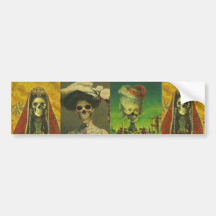 Autocollant De Voiture Sticker de pare-chocs Skeletons
