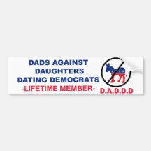 Sticker Démocrate contre les filles