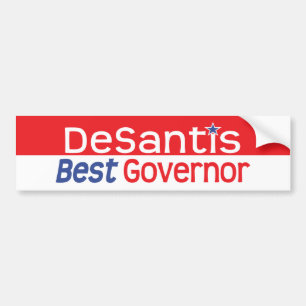 Autocollant De Voiture Sticker DeSantis Meilleur Gouverneur Bumper