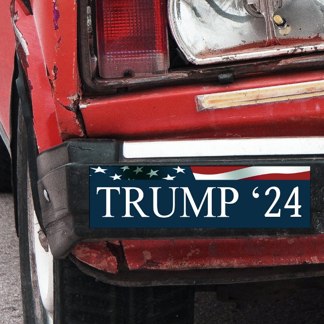 Autocollant De Voiture Sticker Donald Trump Président 24 pare-chocs (Créateur téléchargé)
