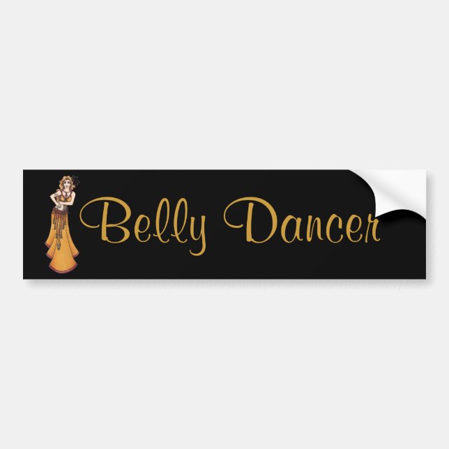 Autocollant De Voiture Sticker Eleanor Belly Dancer (Devant)